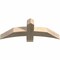 Ekena Millwork Bellingham Rough Sawn Timber Gable Bracket, Douglas Fir, 36"W x 13"H x 4"D x 4"F, 9/12 Pitch GBW036X13X0404BEL00RDF - alternate 5